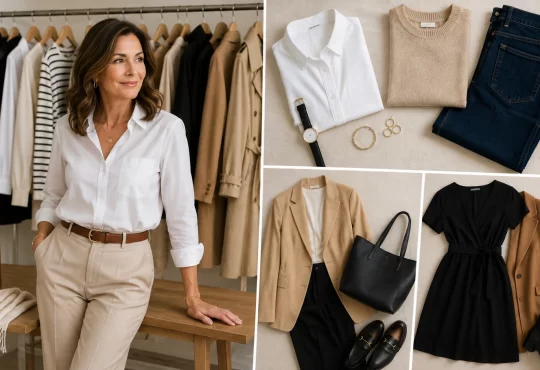 The Perfect Capsule Wardrobe Checklist For Women Over 40