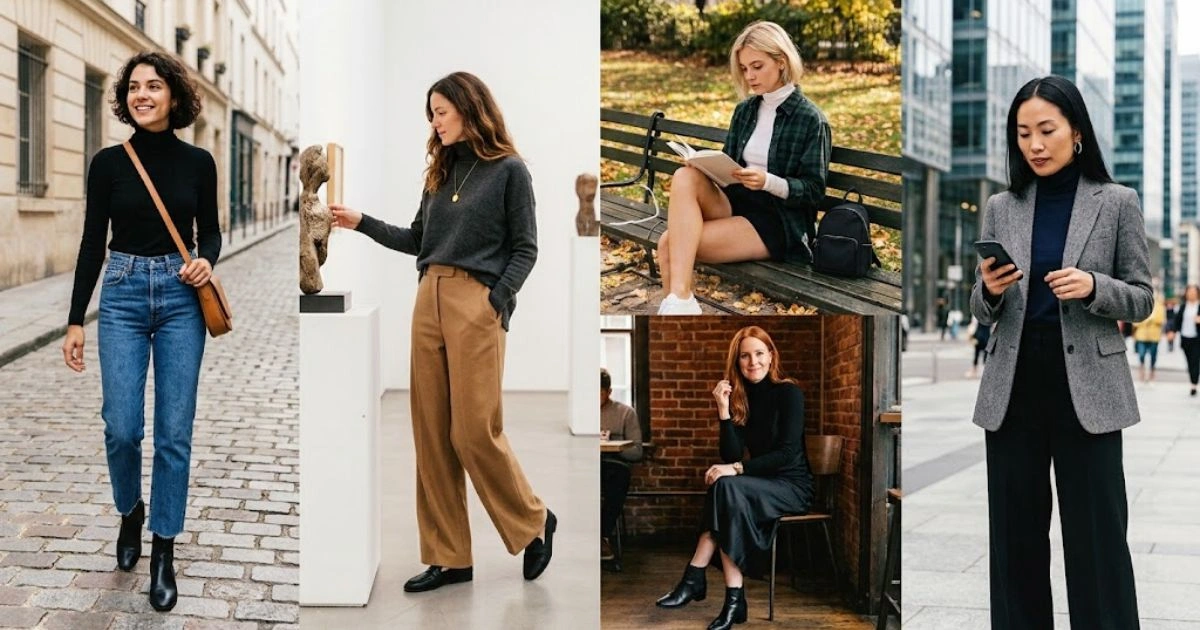 Turtleneck Styling Secrets For Effortlessly Chic Looks